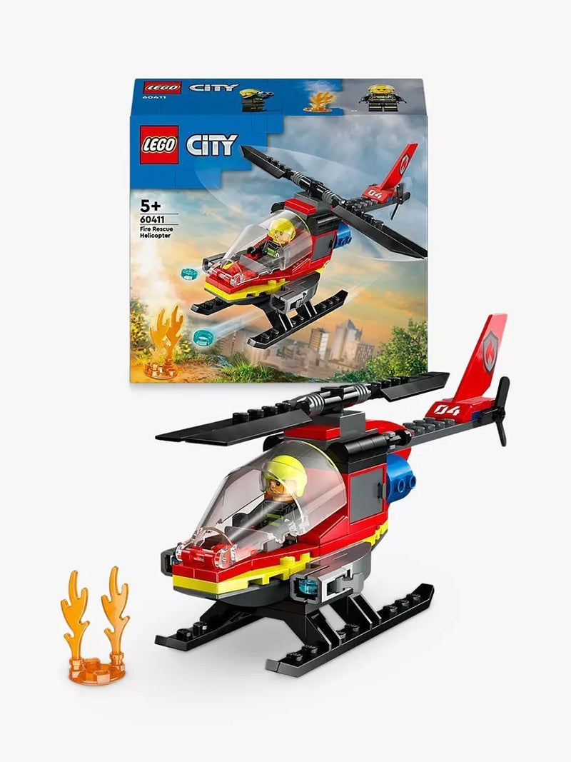 LEGO Fire Rescue Helicopter set 85 pieces, UK version