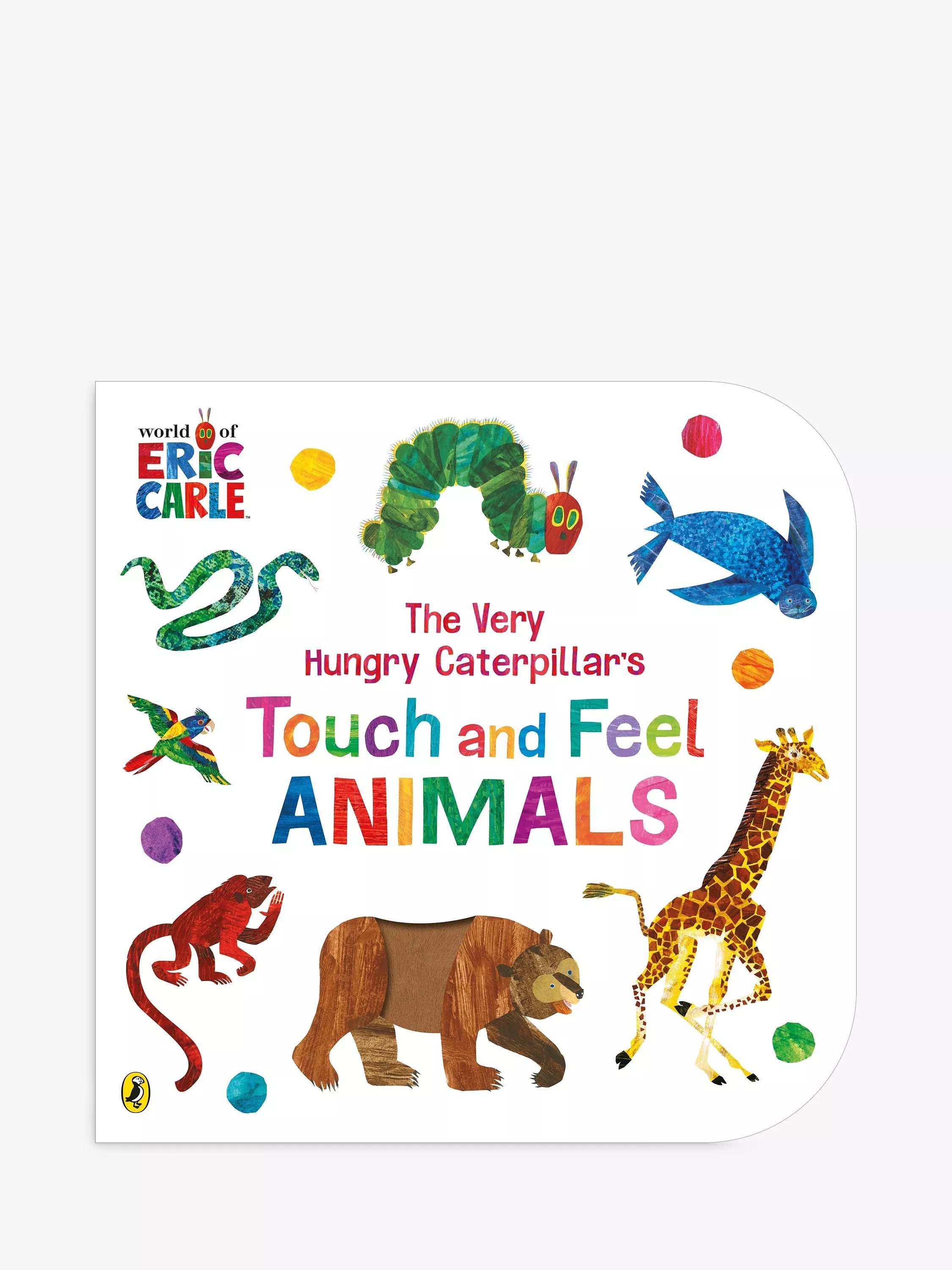 Gardners The Very Hungry Caterpillar Touch and Feel Animals Kids' Book - McGrocer