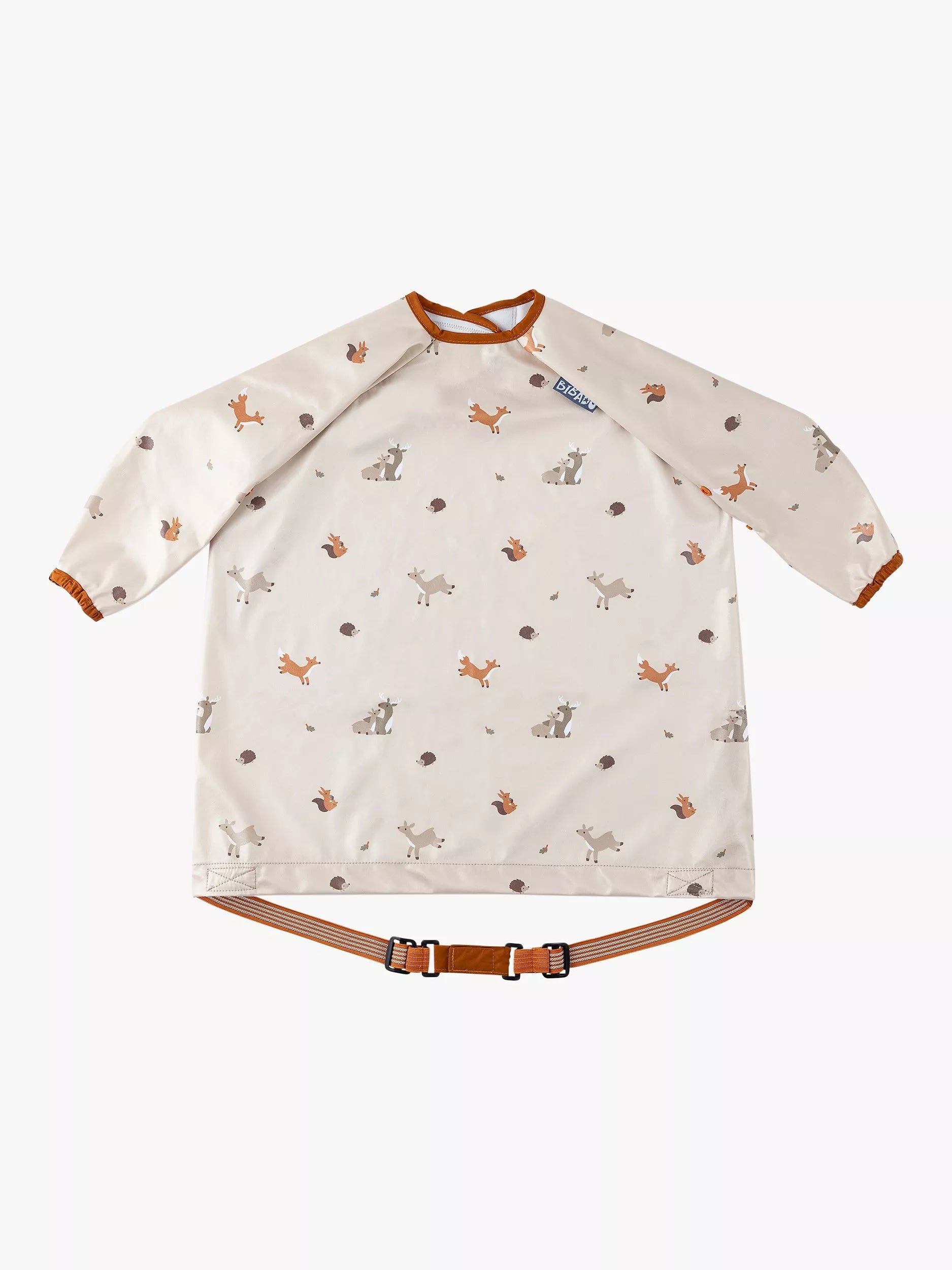 Bibado Forest Friends Long Sleeve Coverall Weaning Bib - McGrocer