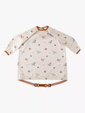 Bibado Forest Friends Long Sleeve Coverall Weaning Bib - McGrocer