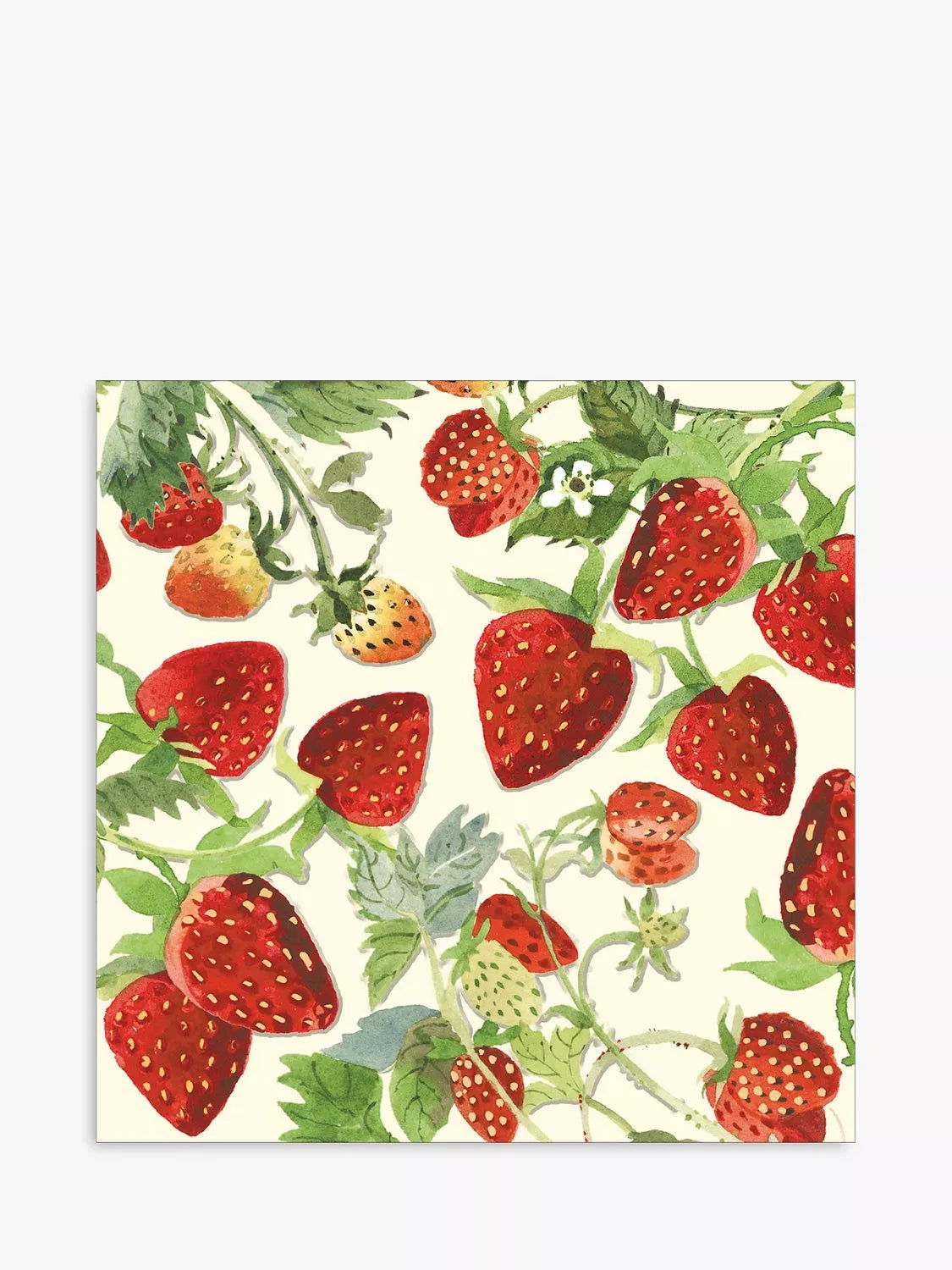 Emma Bridgewater strawberries greeting card - British product