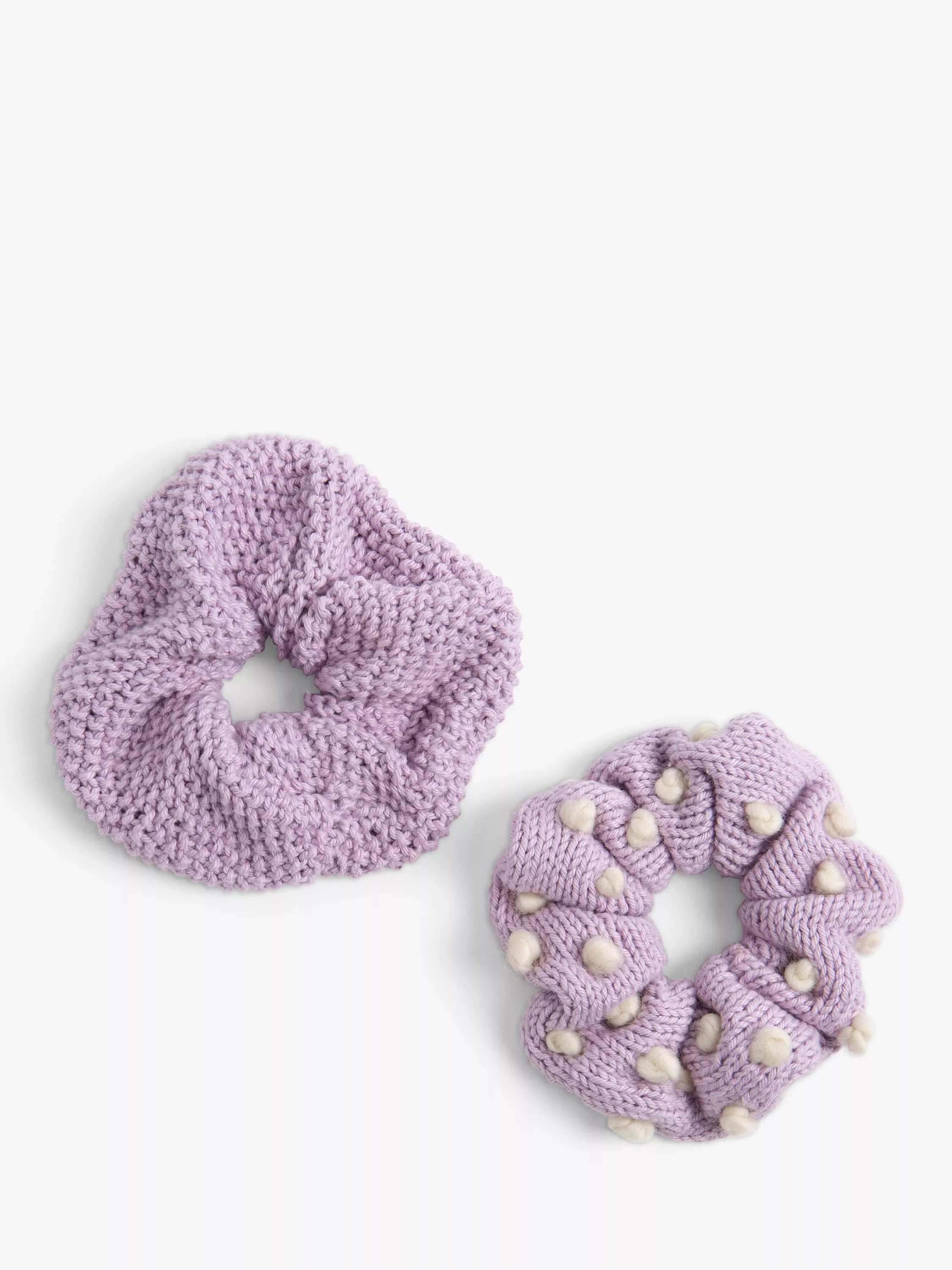 Wool Couture Scrunchie Duo Knitting Kit (British brand)