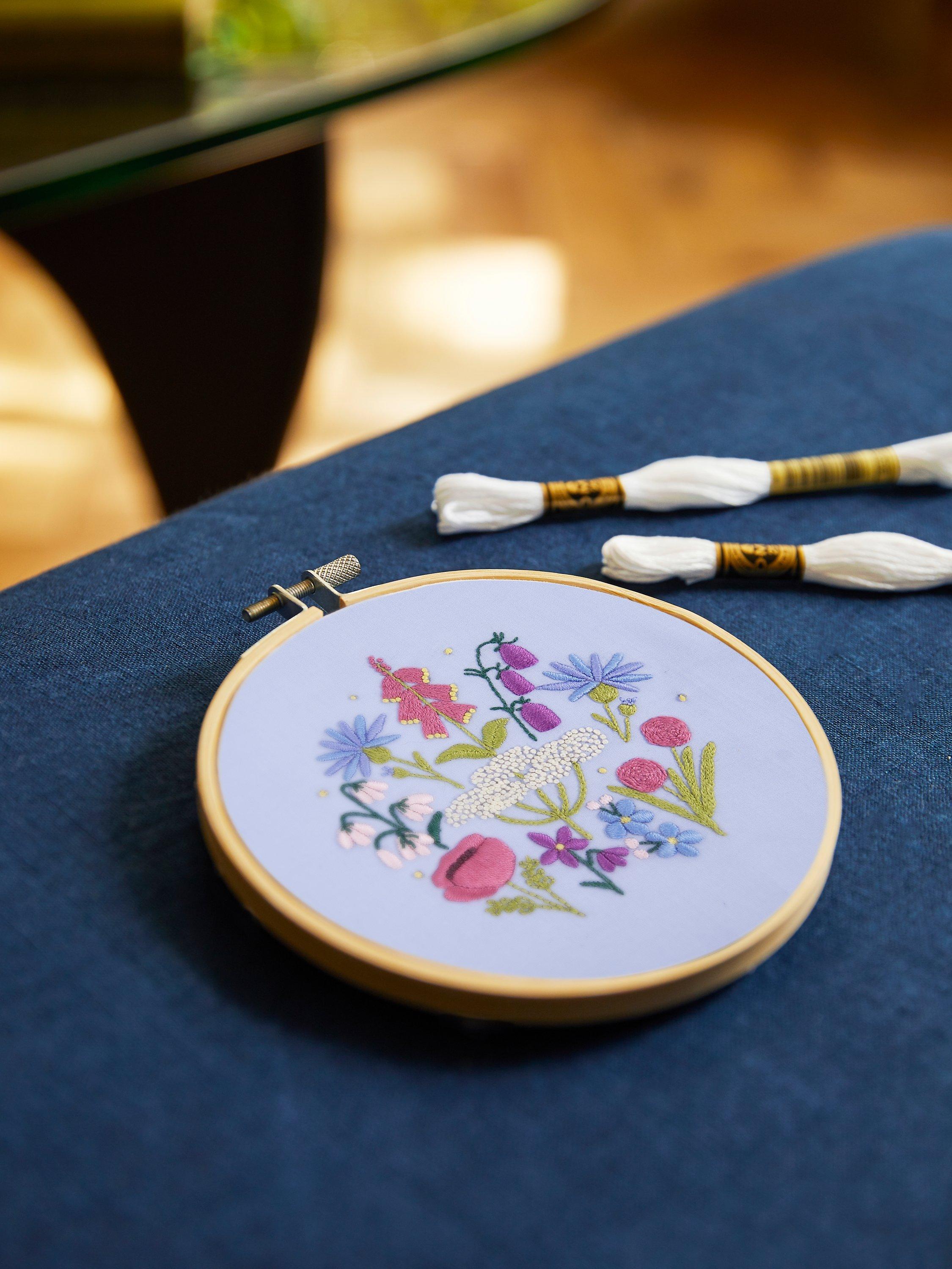 DMC English Garden embroidery kit - British product