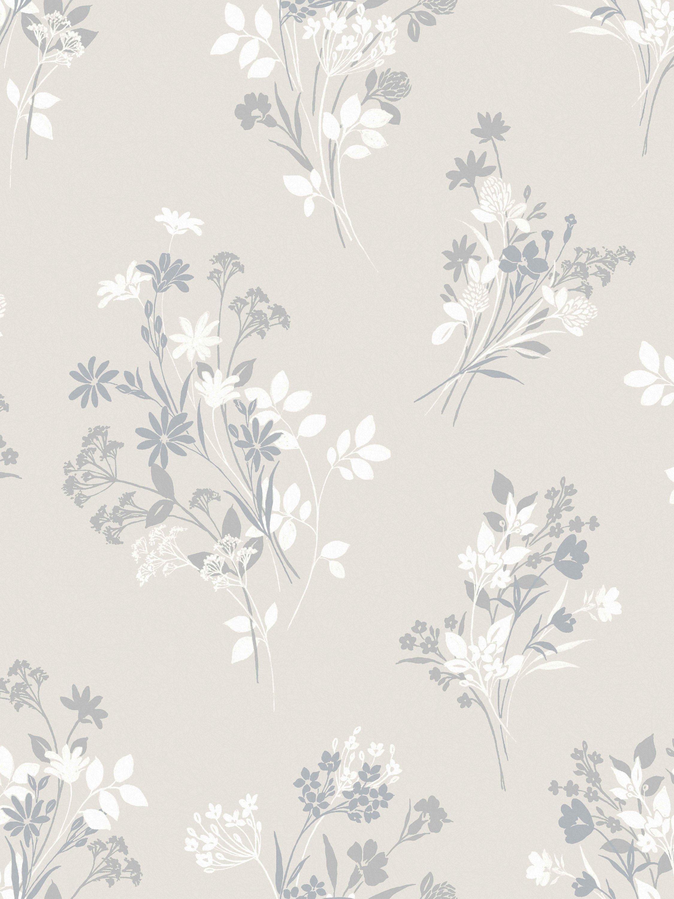 Laura Ashley Igerna Wallpaper - Natural
