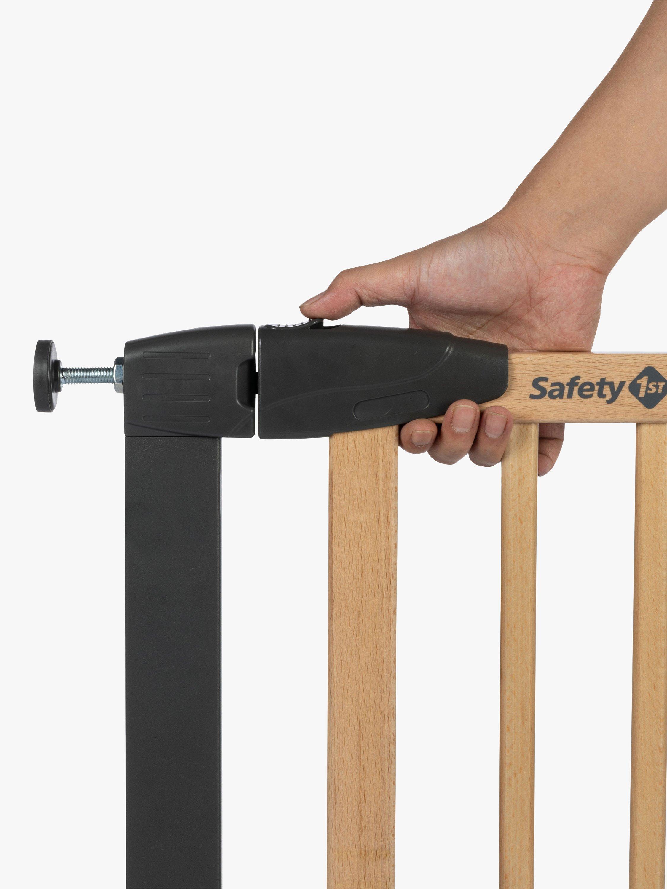 Safety 1st safety gate Natural Graphite design (British brand)