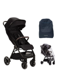 Nuna TRVL LX pushchair with raincover and bag, imported from the UK