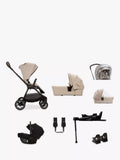 Nuna Triv NEXT Generation Pushchair, LYTL Carrycot & Pipa NEXT Car Seat with Base Bundle - McGrocer
