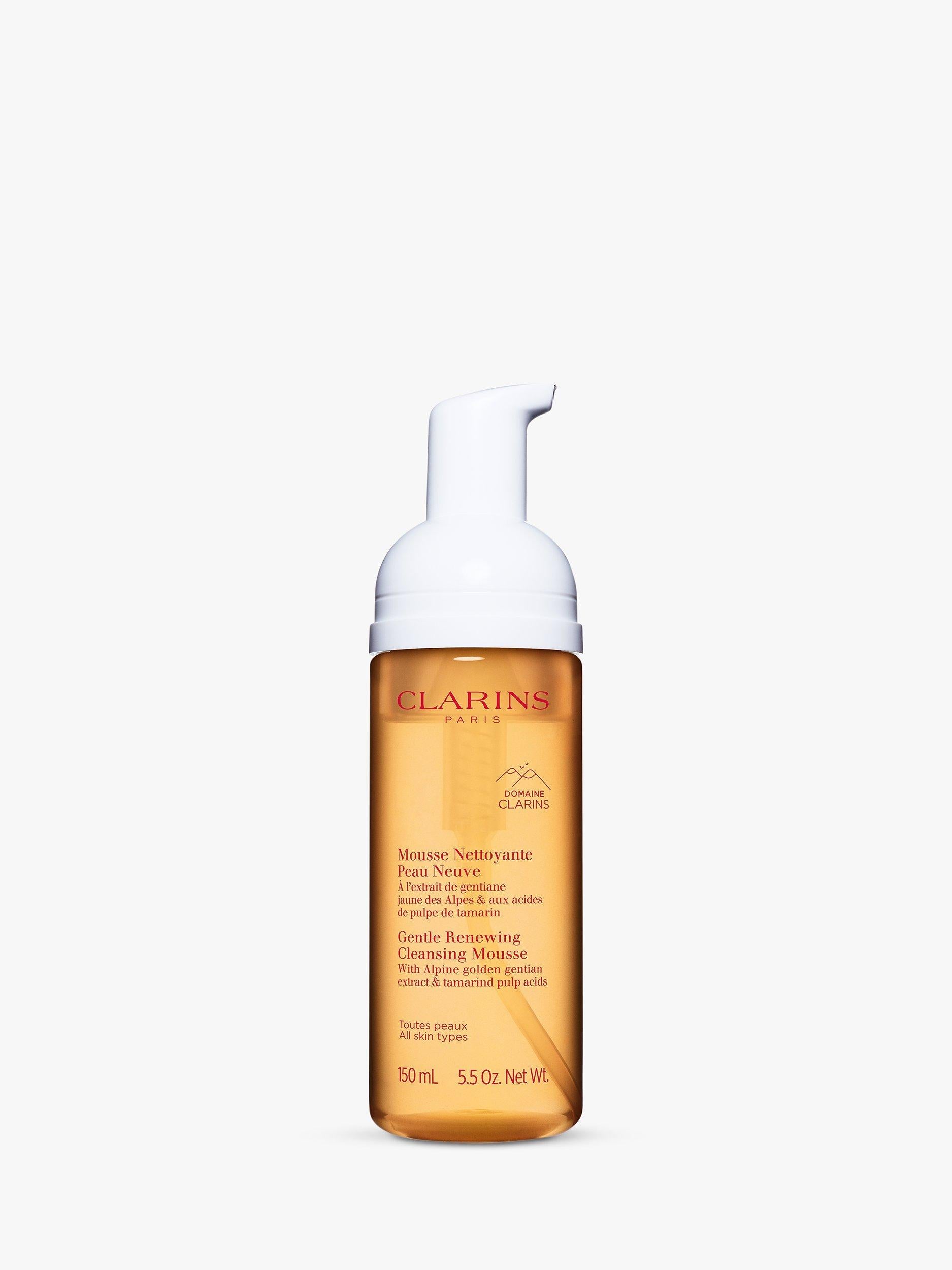 Clarins Gentle Renewing Cleansing Mousse 150ml - British product