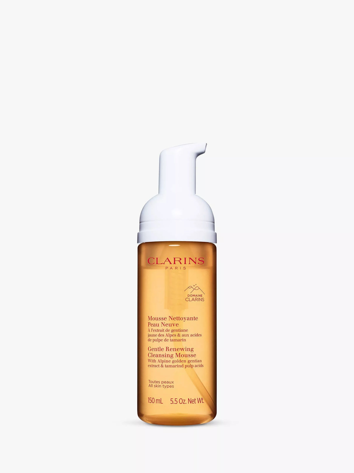 Clarins Gentle Renewing Cleansing Mousse 150ml - British product