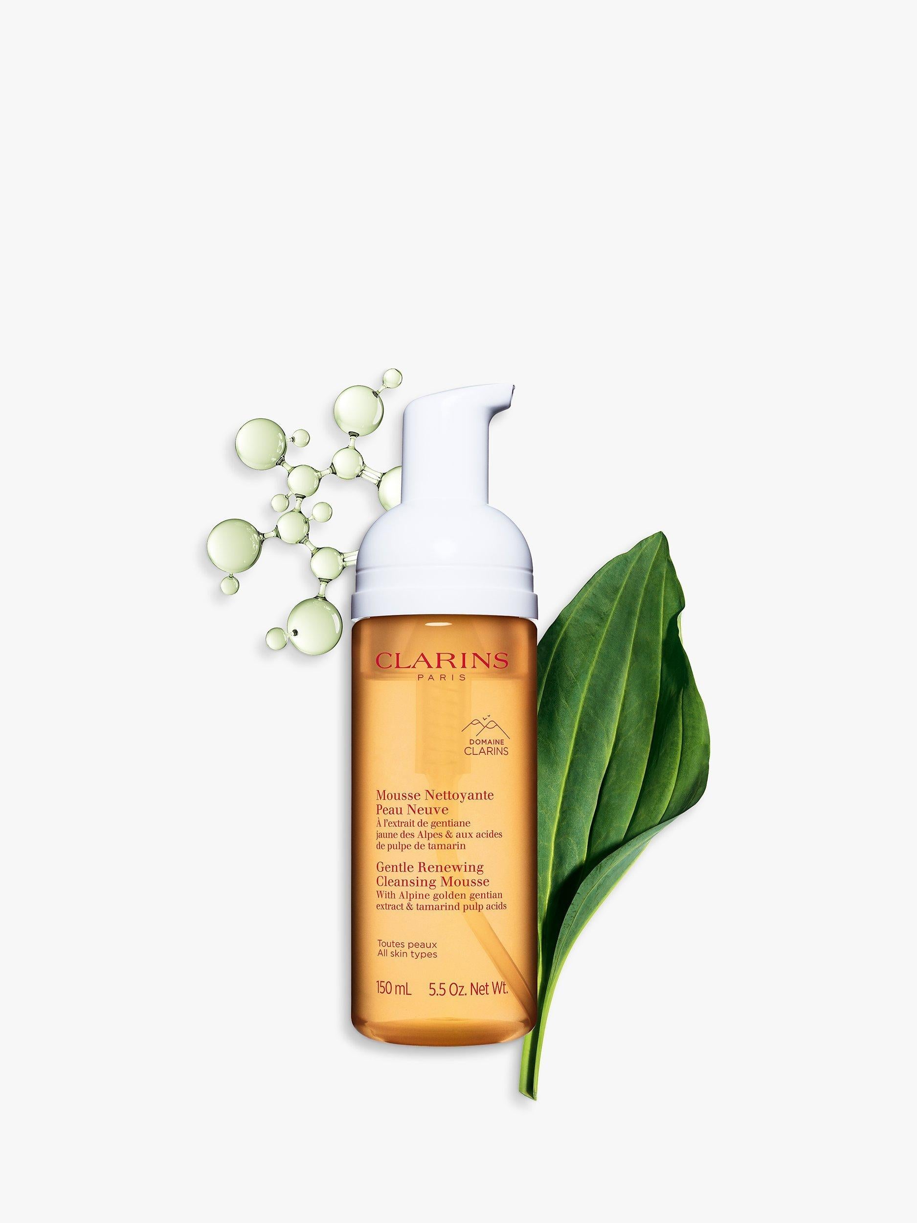 Clarins Gentle Renewing Cleansing Mousse 150ml - British product