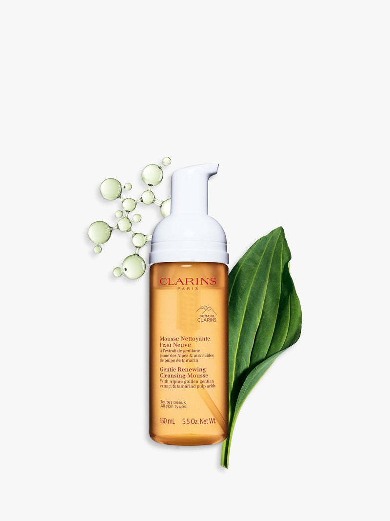 Clarins Gentle Renewing Cleansing Mousse 150ml - British product