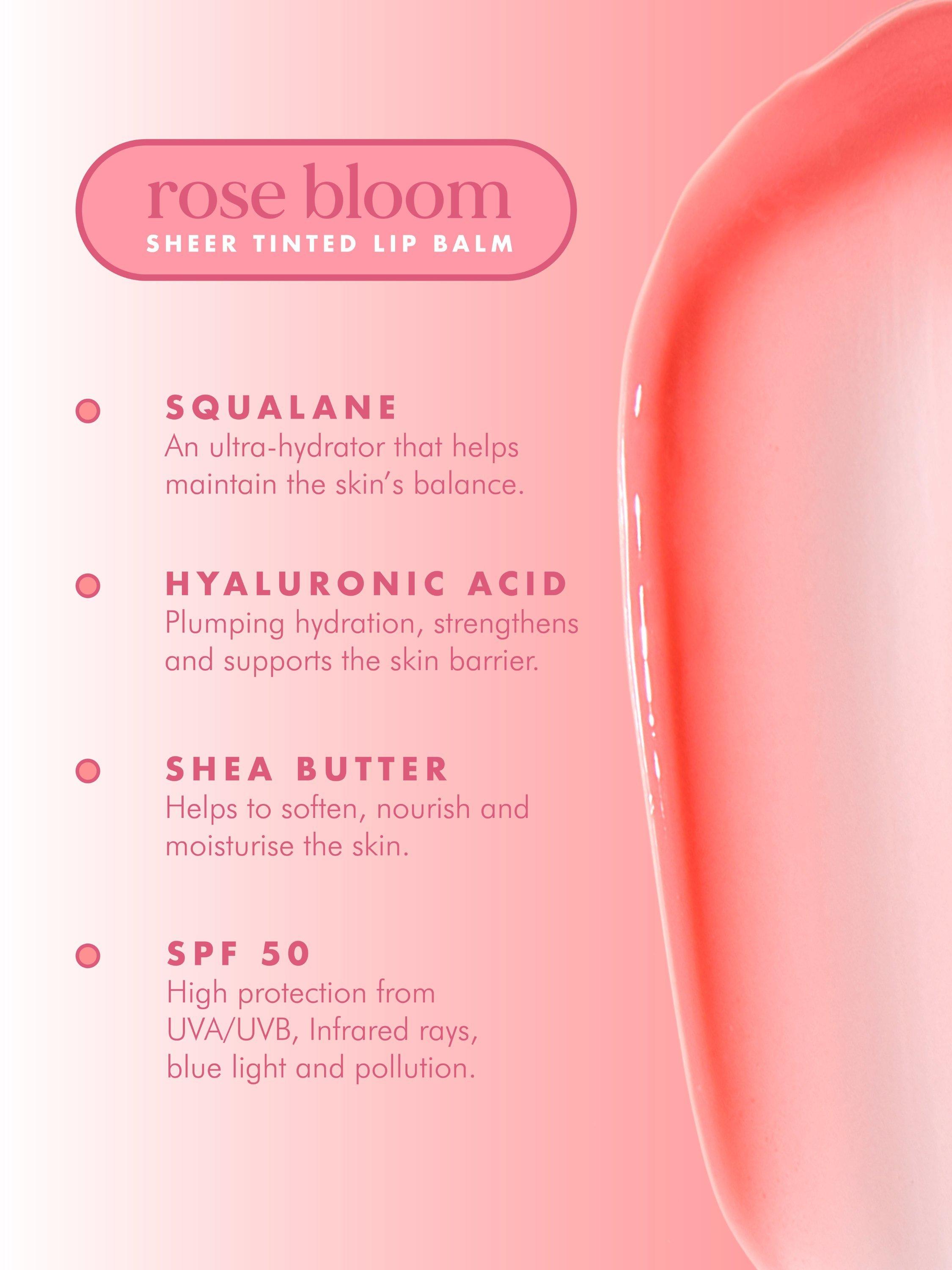 Hello Sunday Rose One Tinted Lip Balm 15ml, UK version