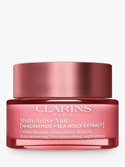 Clarins Multi-Active Night Cream All Skin Types Facial Moisturiser 50ml