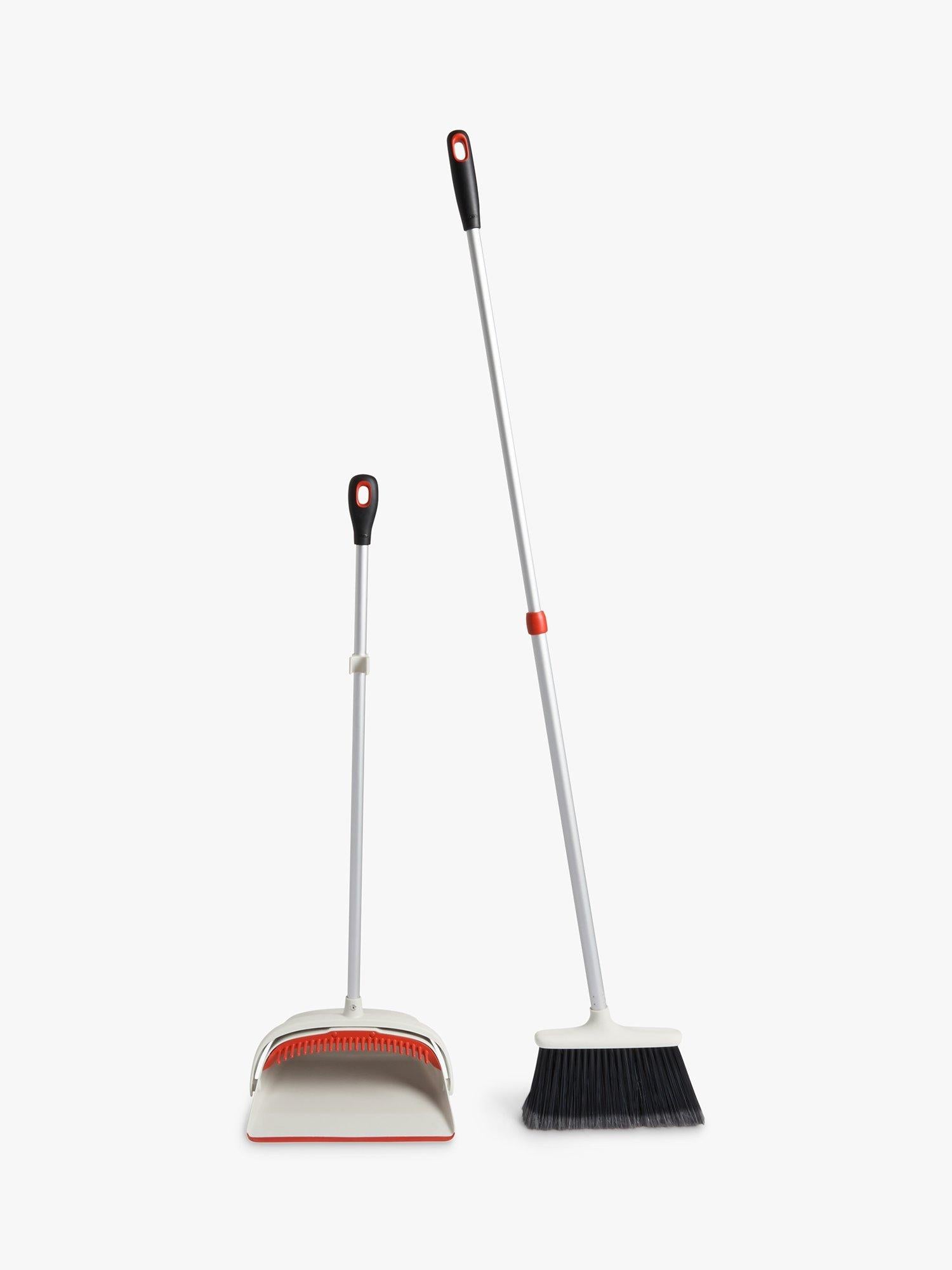OXO Good Grips Sweep Set with extendable broom, imported from the UK