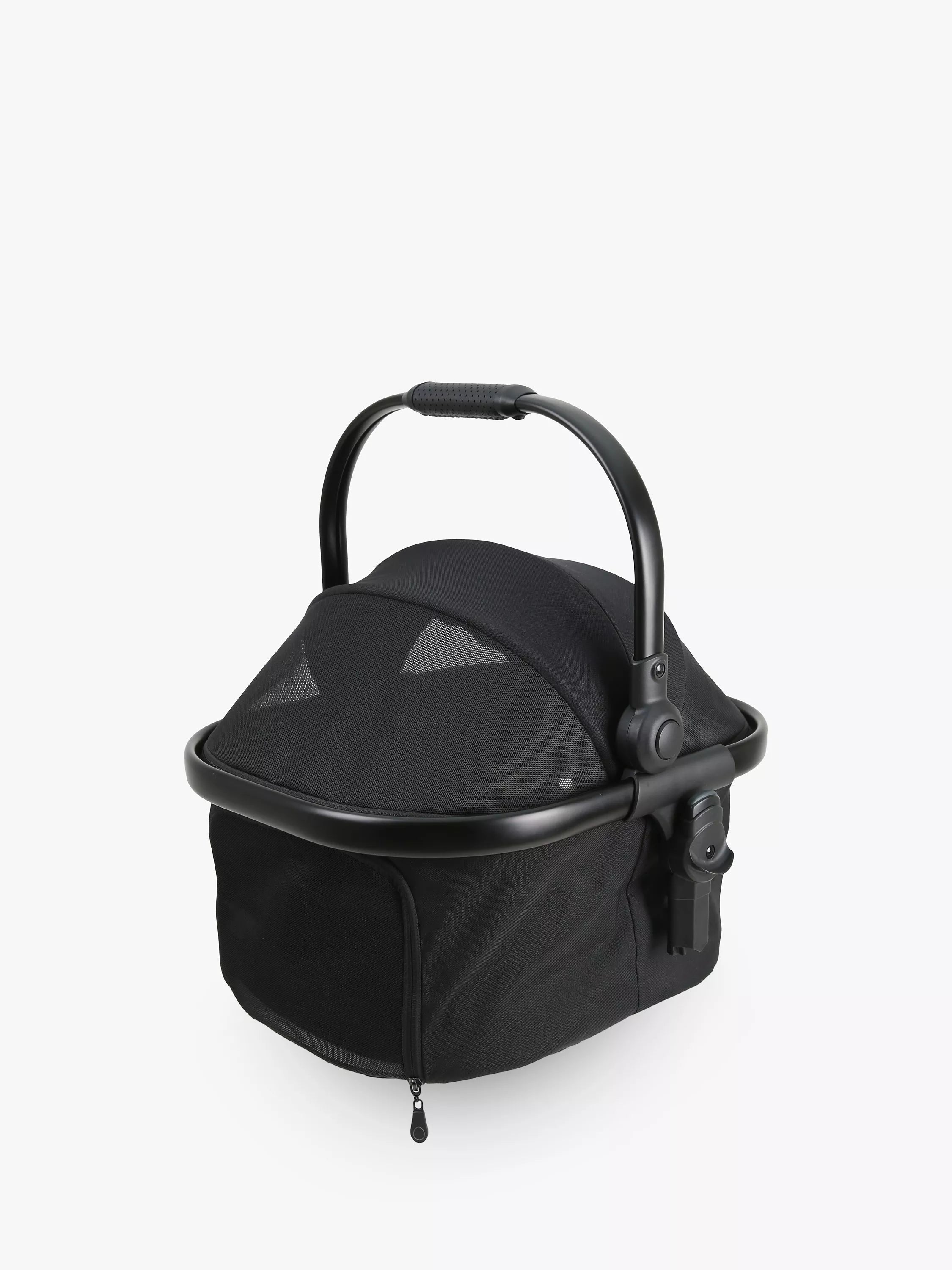 egg Pushchair Pet Basket, Black - McGrocer