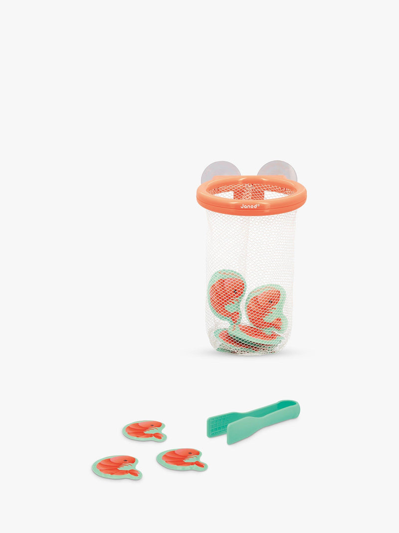 Janod Shrimp Catcher Bath Toy, UK version