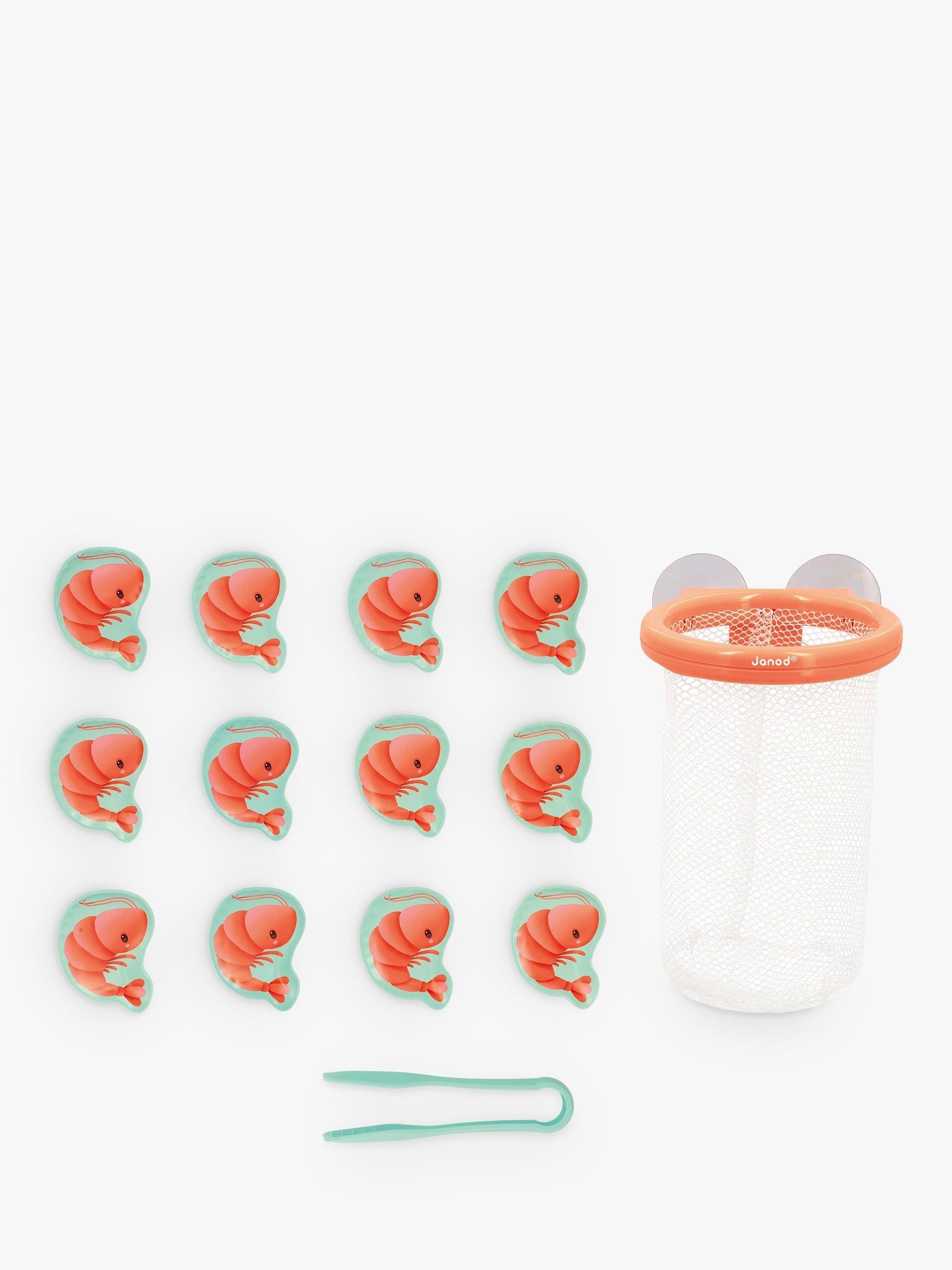 Janod Shrimp Catcher Bath Toy, UK version