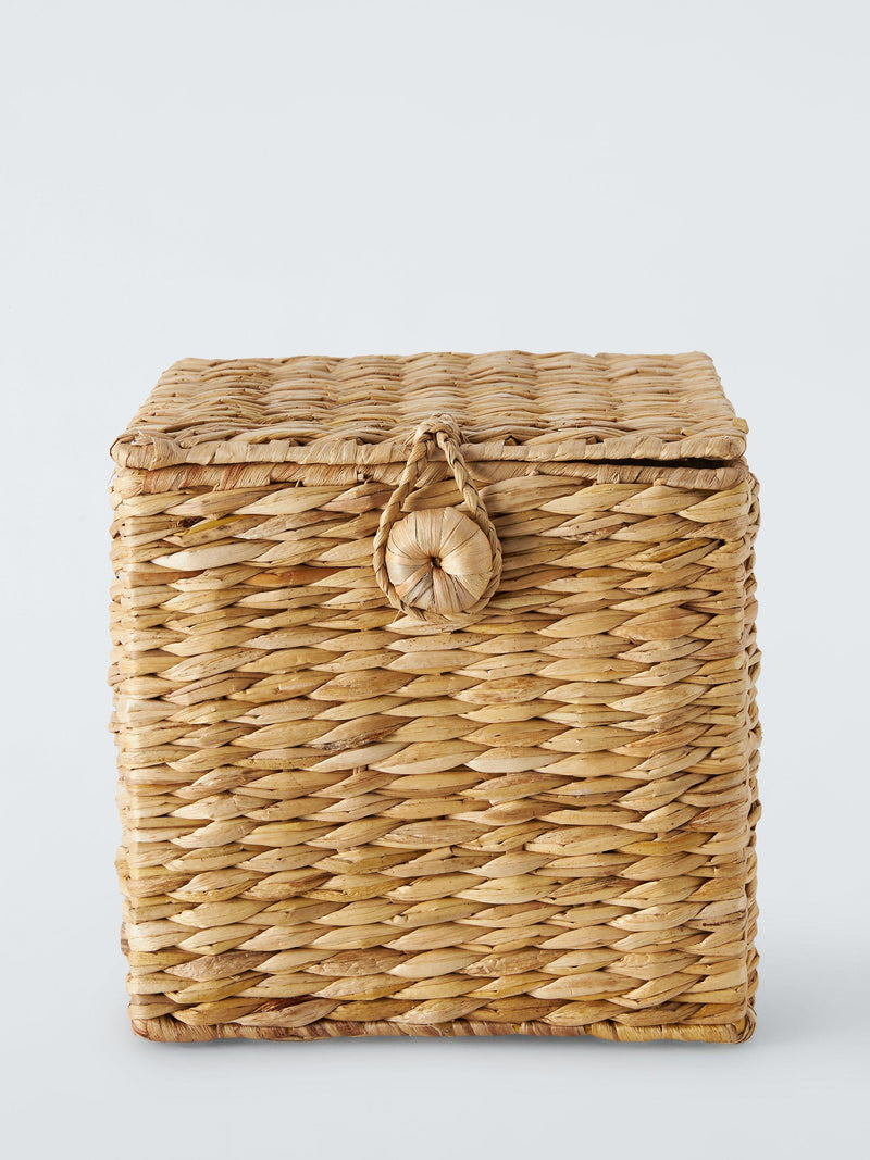 John Lewis bulrush lidded storage basket small, UK version