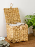 John Lewis bulrush lidded storage basket small, UK version