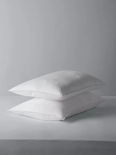 Synthetic Soft Touch Washable Standard Pillow Pair, Medium