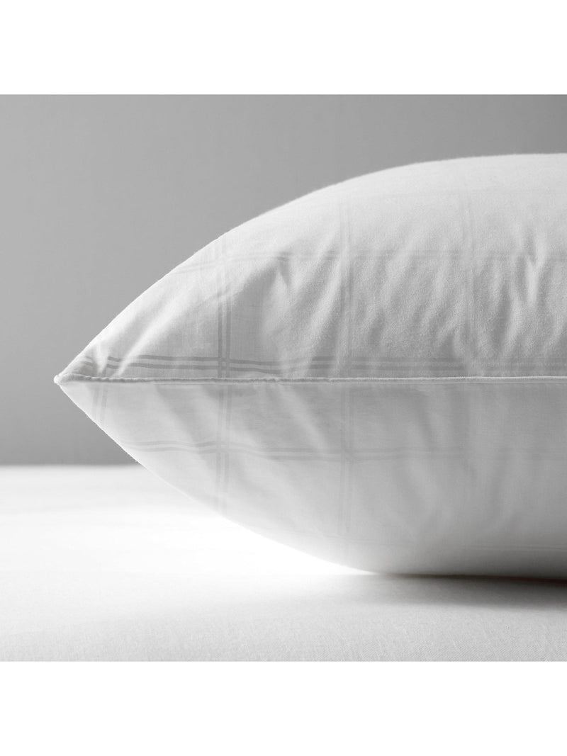 John Lewis synthetic clusterfibre standard pillow medium, UK version