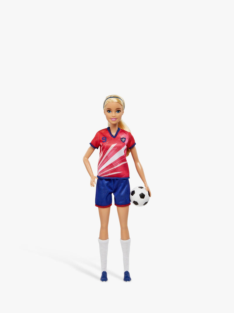 Barbie footballer doll - British product