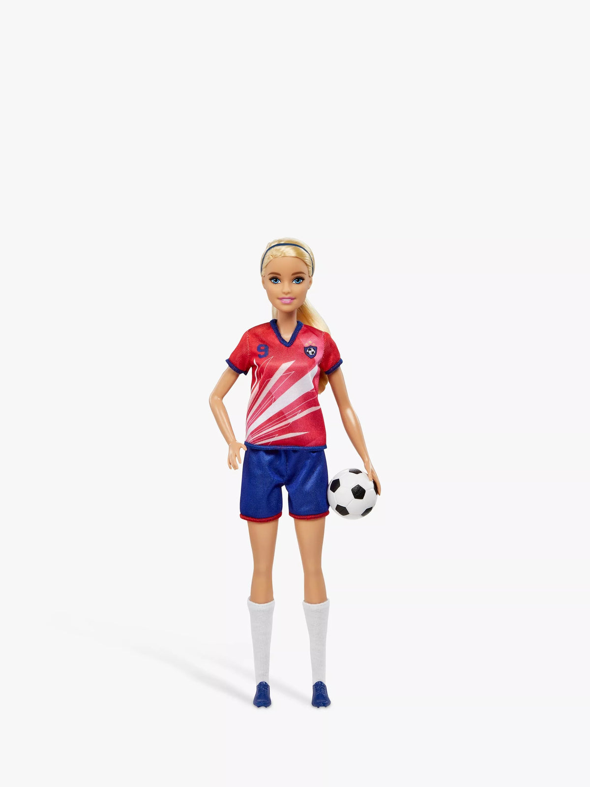 Barbie footballer doll - British product