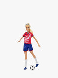 Barbie footballer doll - British product