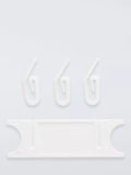 John Lewis pack of 50 curtain hooks and 2 cord tidies, UK version