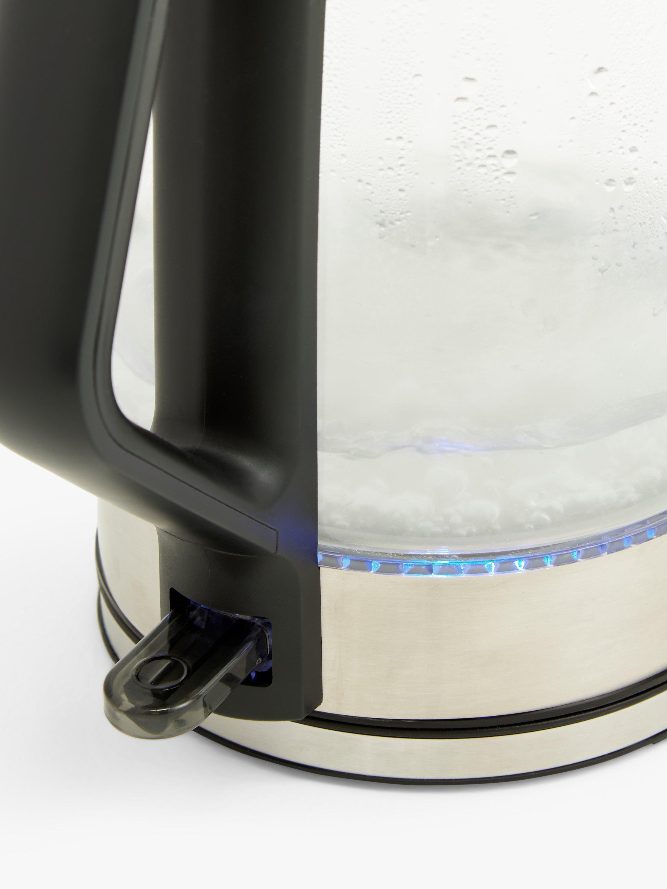 John Lewis glass electric kettle 1.7L, UK version