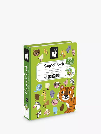 Janod Animals Magneti' Book Magnetic Puzzle Book