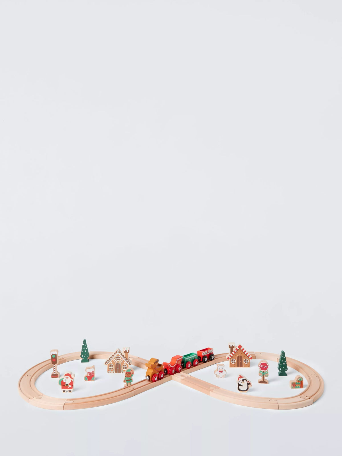 John Lewis Christmas wooden train set, UK version