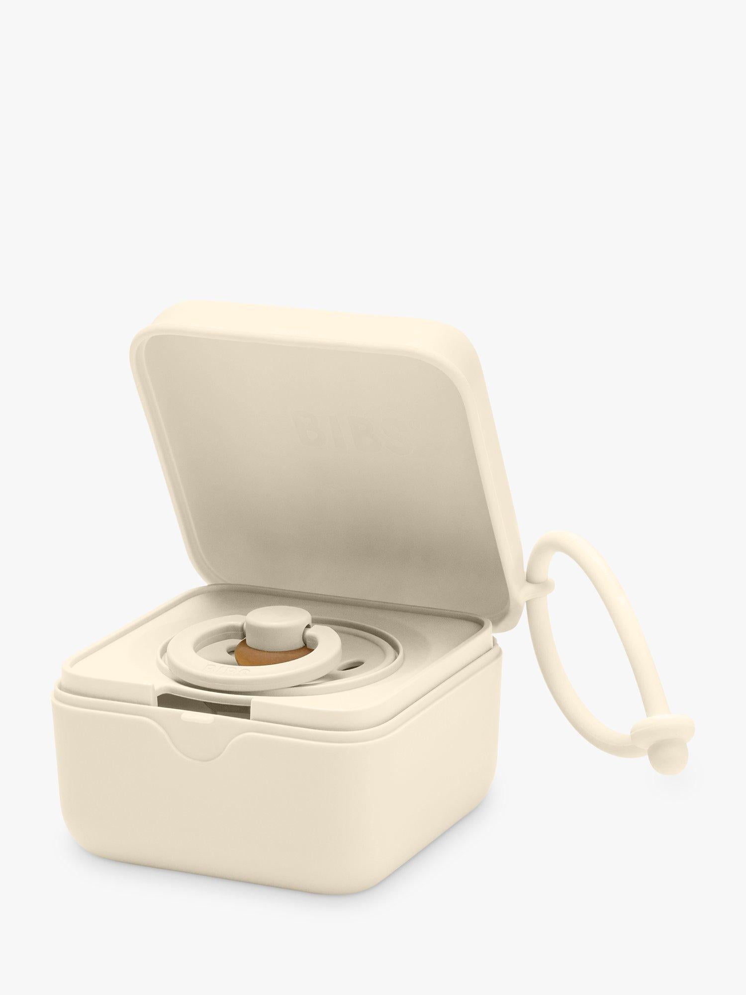 BIBS Pacifier Soother Box Ivory - British product