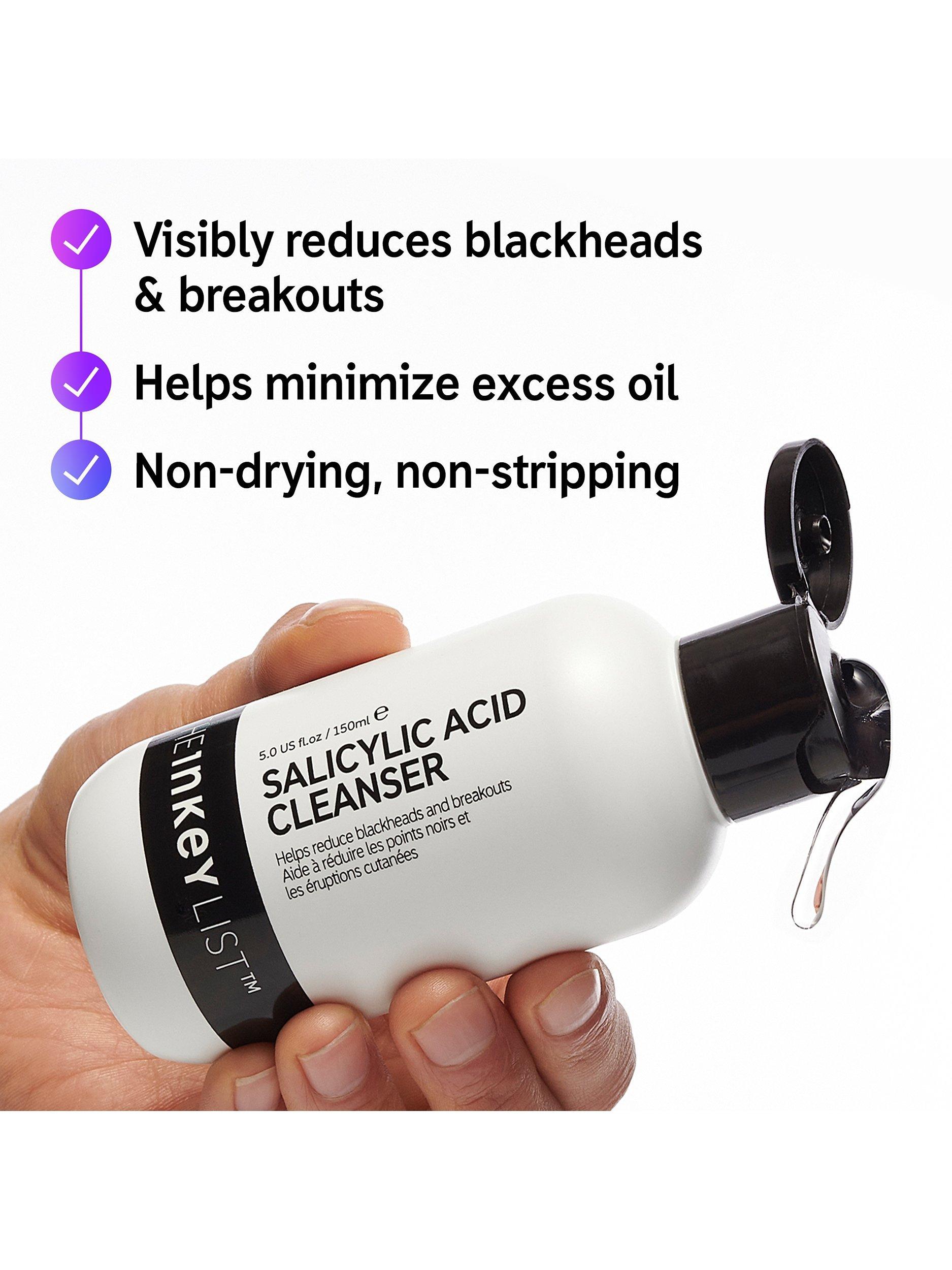 The INKEY List Salicylic Acid Gel Cleanser for Blemish-Prone Skin (British brand)