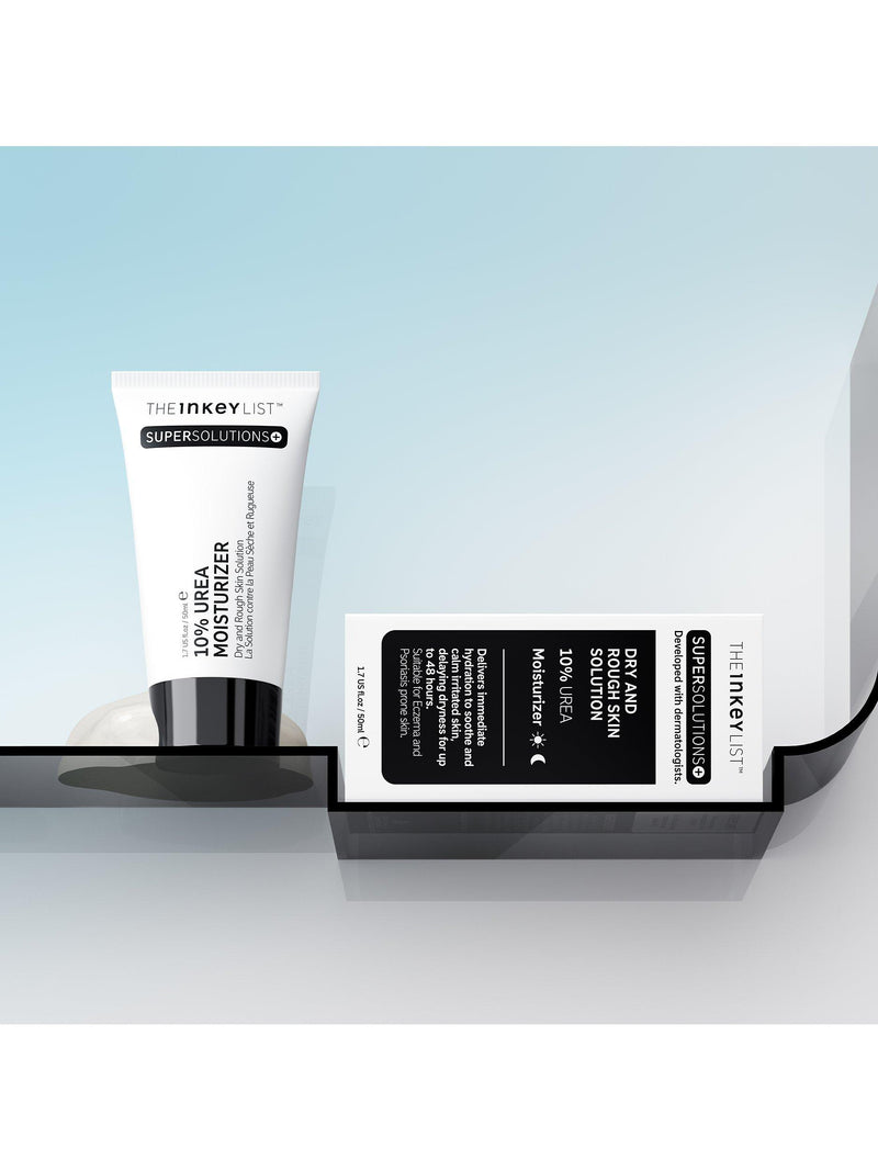 The INKEY List 10% Urea Dry and Rough Skin Solution Moisturiser 50ml (British brand)