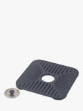 Joseph Joseph grey sink protector with removable plug, UK version