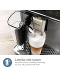Philips 5500 Series bean to cup coffee machine LatteGo Black Silver, imported from the UK