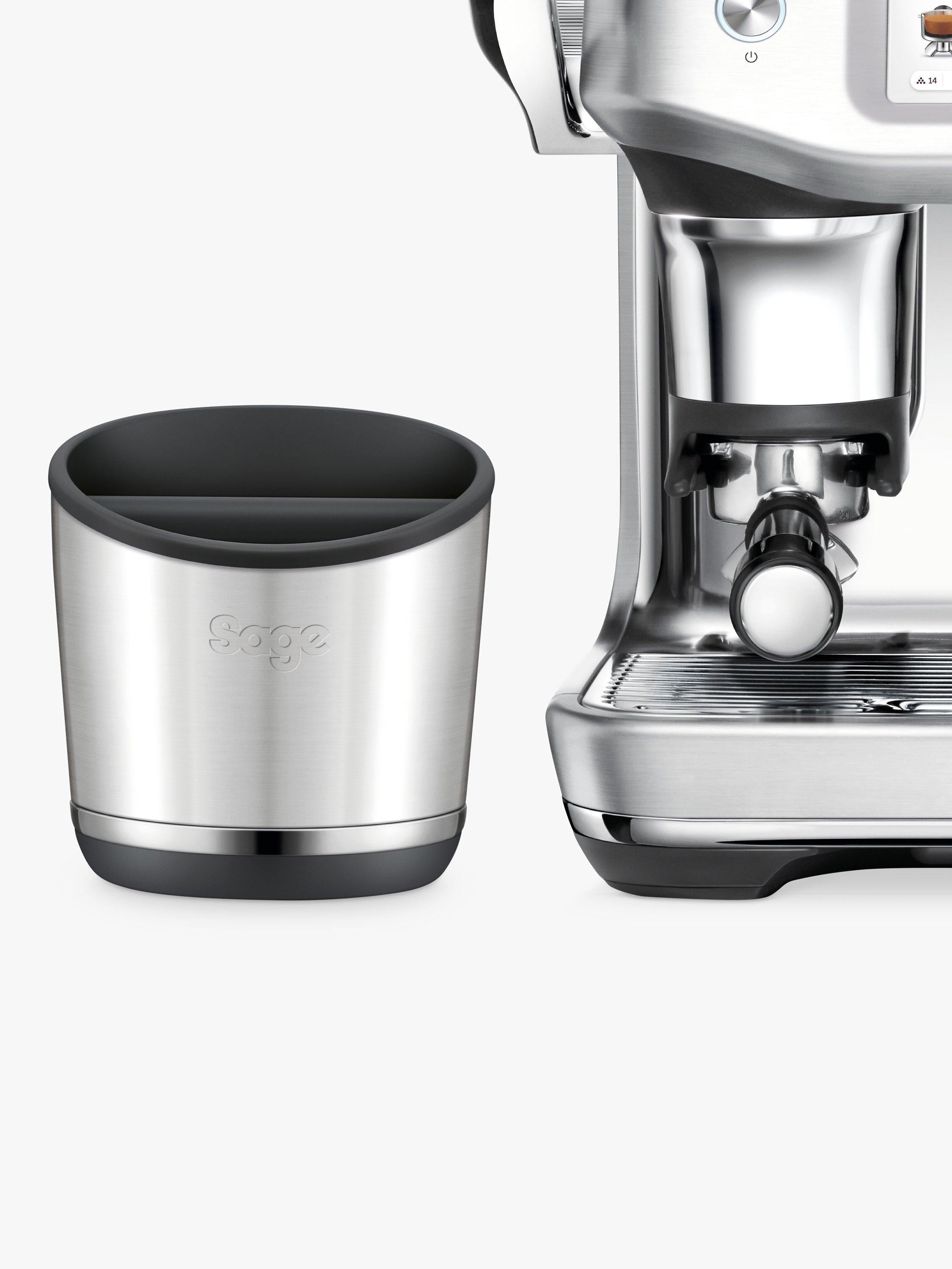 Sage Luxe 20 Puck Stainless Steel knock box (British brand)