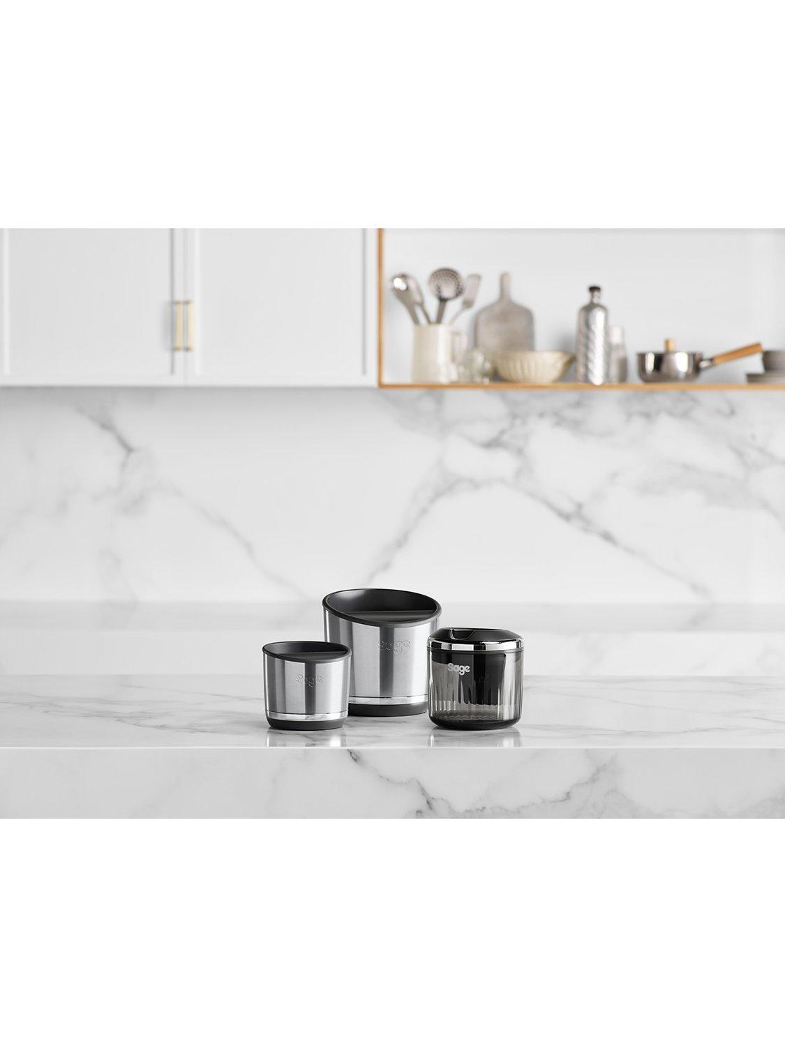 Sage Luxe Knock Box container for 10 Puck espresso waste (British brand)