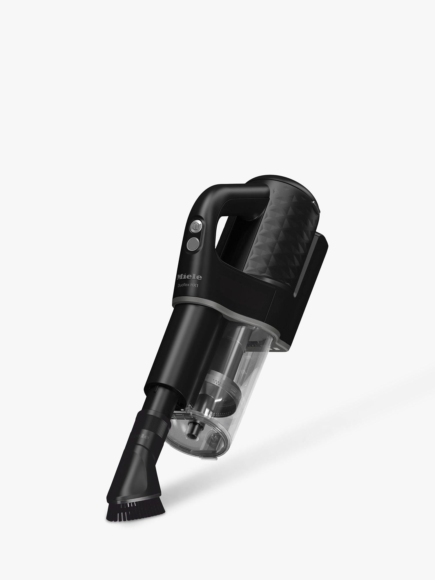 Miele Duoflex HX1 Cat & Dog cordless vacuum cleaner in Obsidian Black, imported from the UK