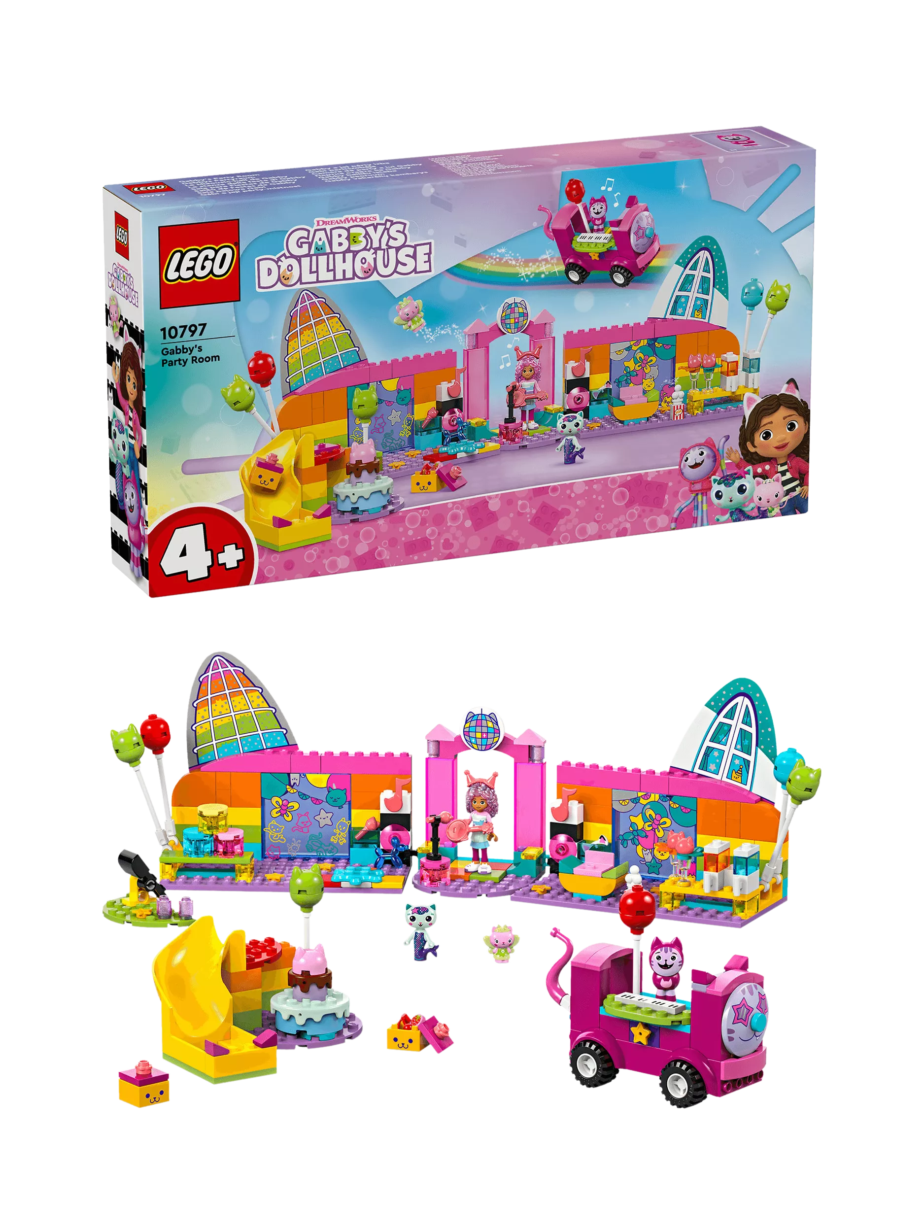 LEGO Gabby's Dollhouse Party Room 10797, UK version