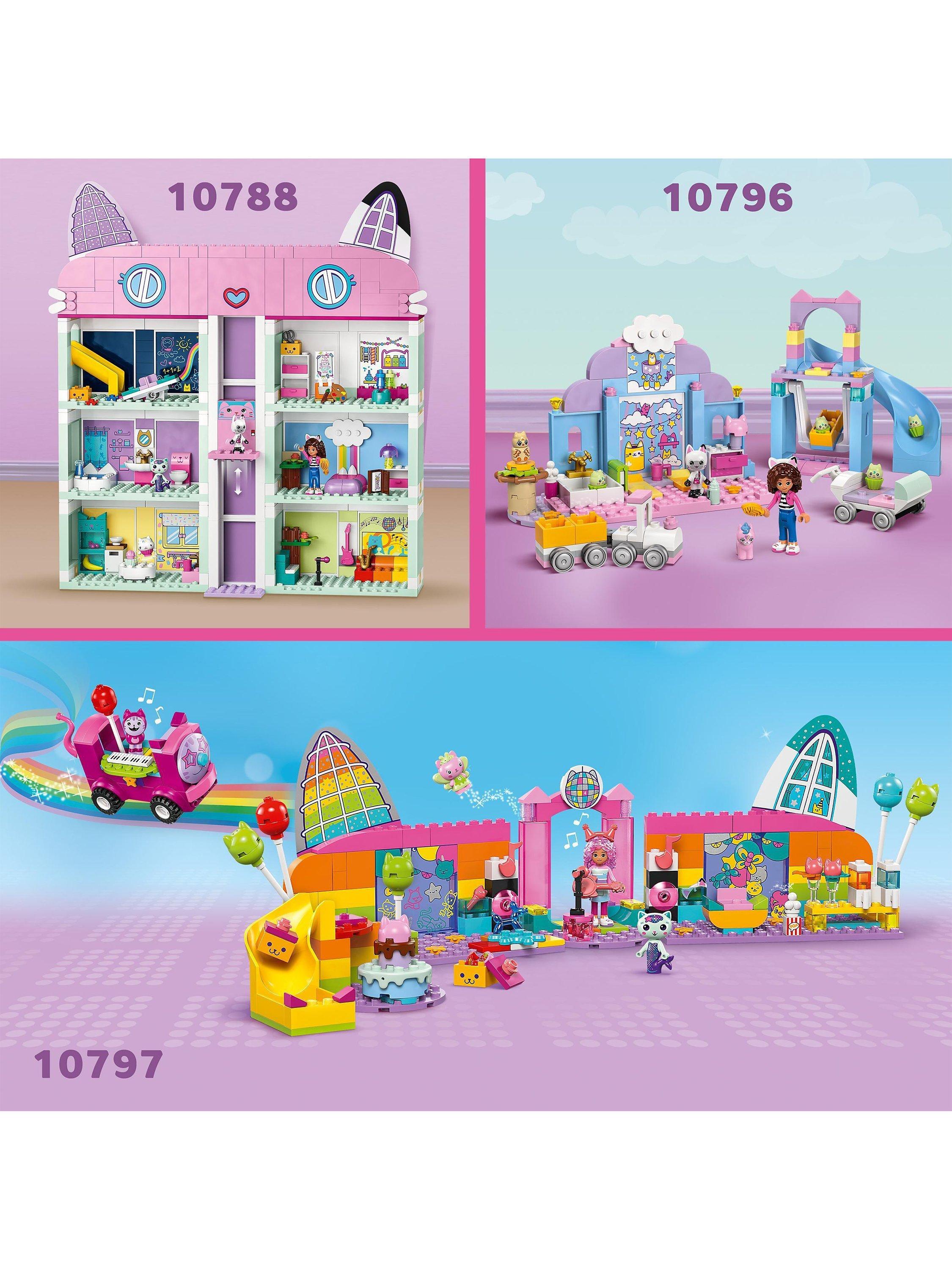 LEGO Gabby's Dollhouse Crafting Set with Baby Box, imported from the UK