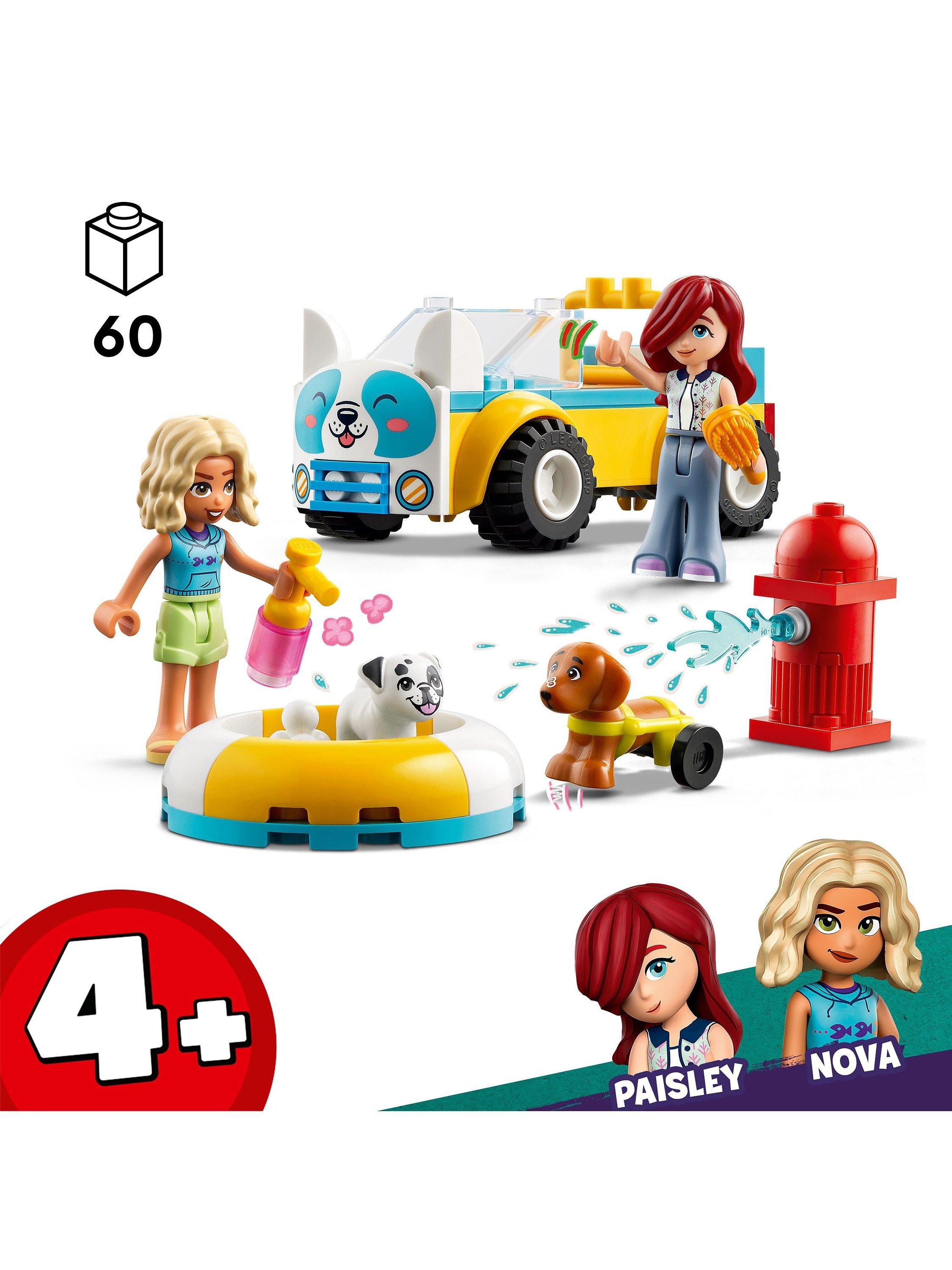 LEGO Friends Dog-Grooming Car vehicle set, imported from the UK