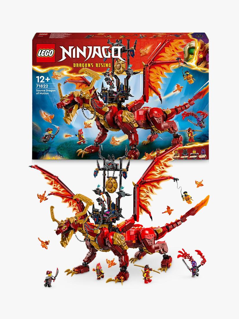 Dragon Rescue Building Set with Ninja Action Figures and Weapons