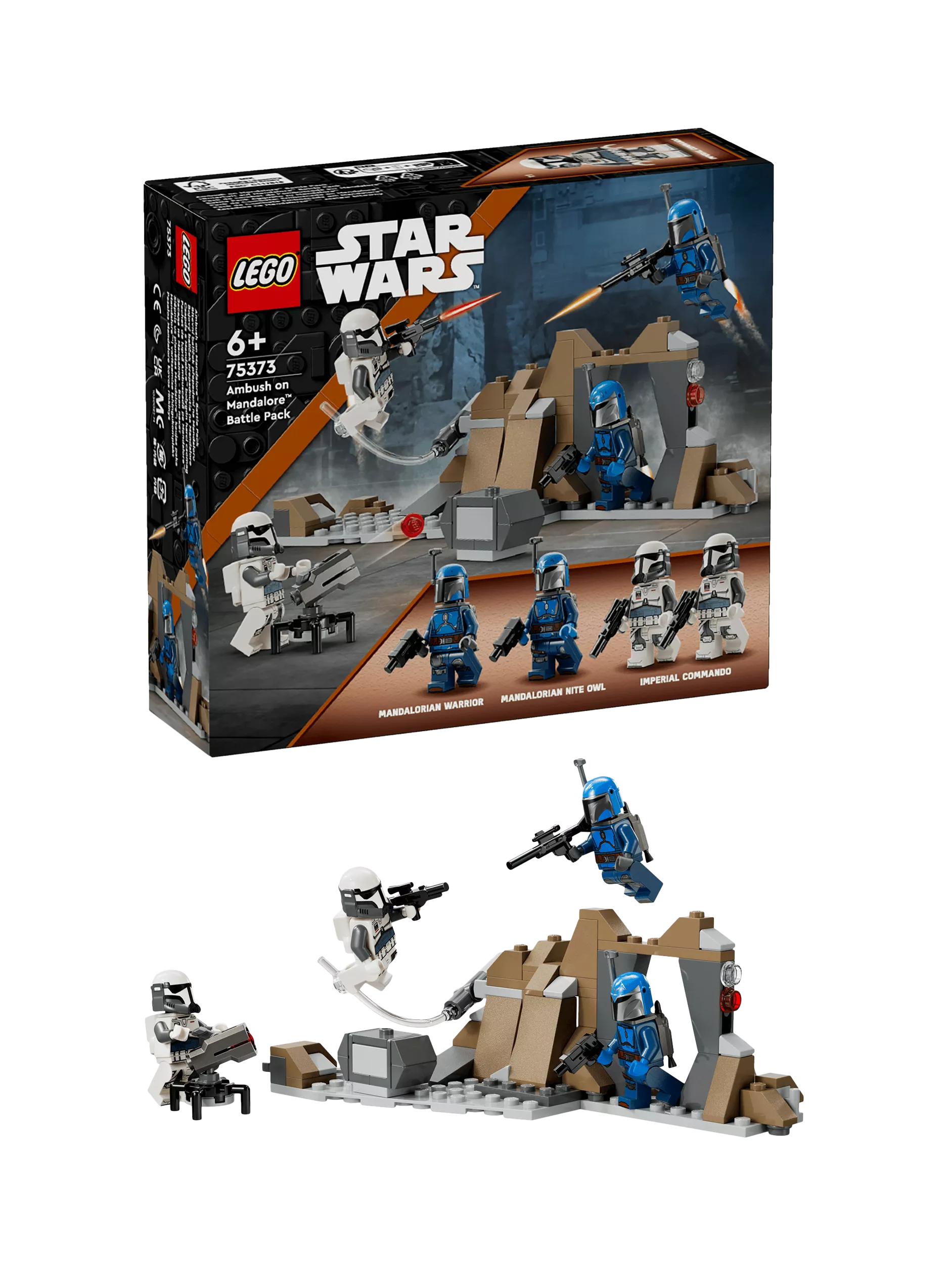 LEGO Star Wars Ambush on Mandalore Battle Pack Set, UK version
