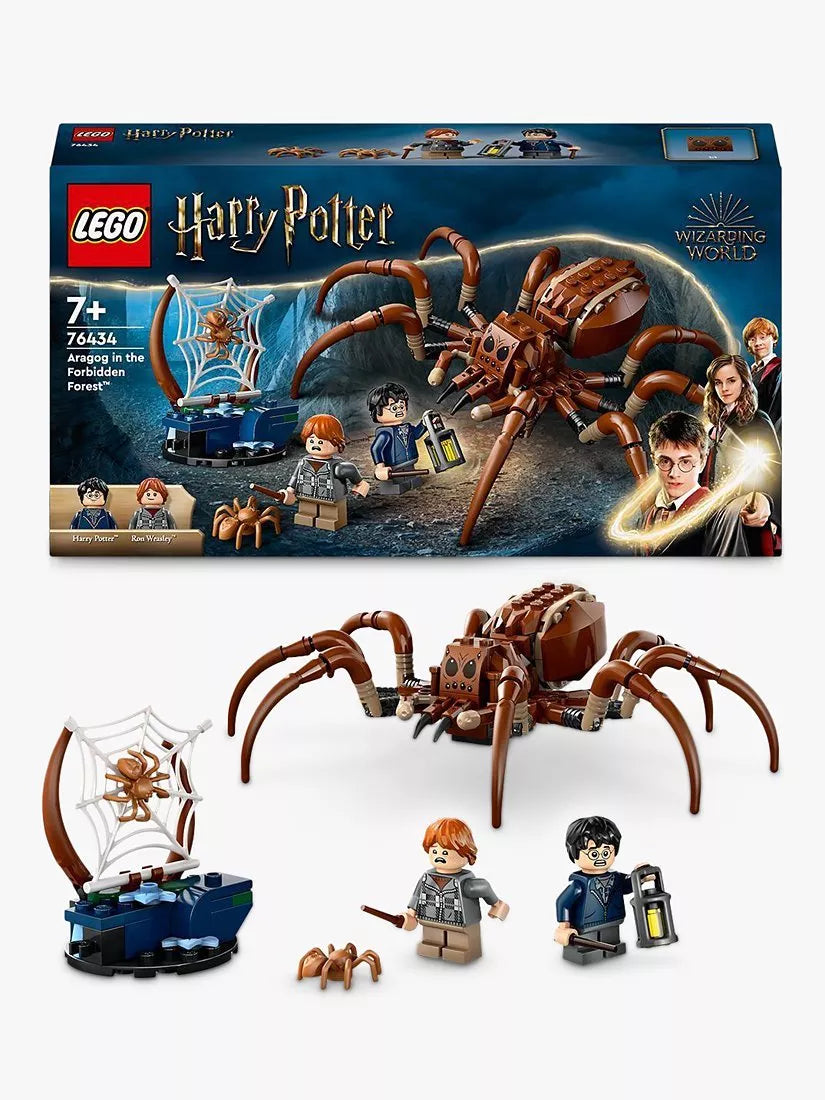 LEGO Harry Potter Aragog set 76434, UK version