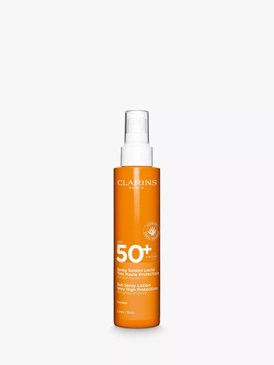 Clarins Sun Spray Lotion Very High Protection SPF 50 Adult Sun Cream 150ml
