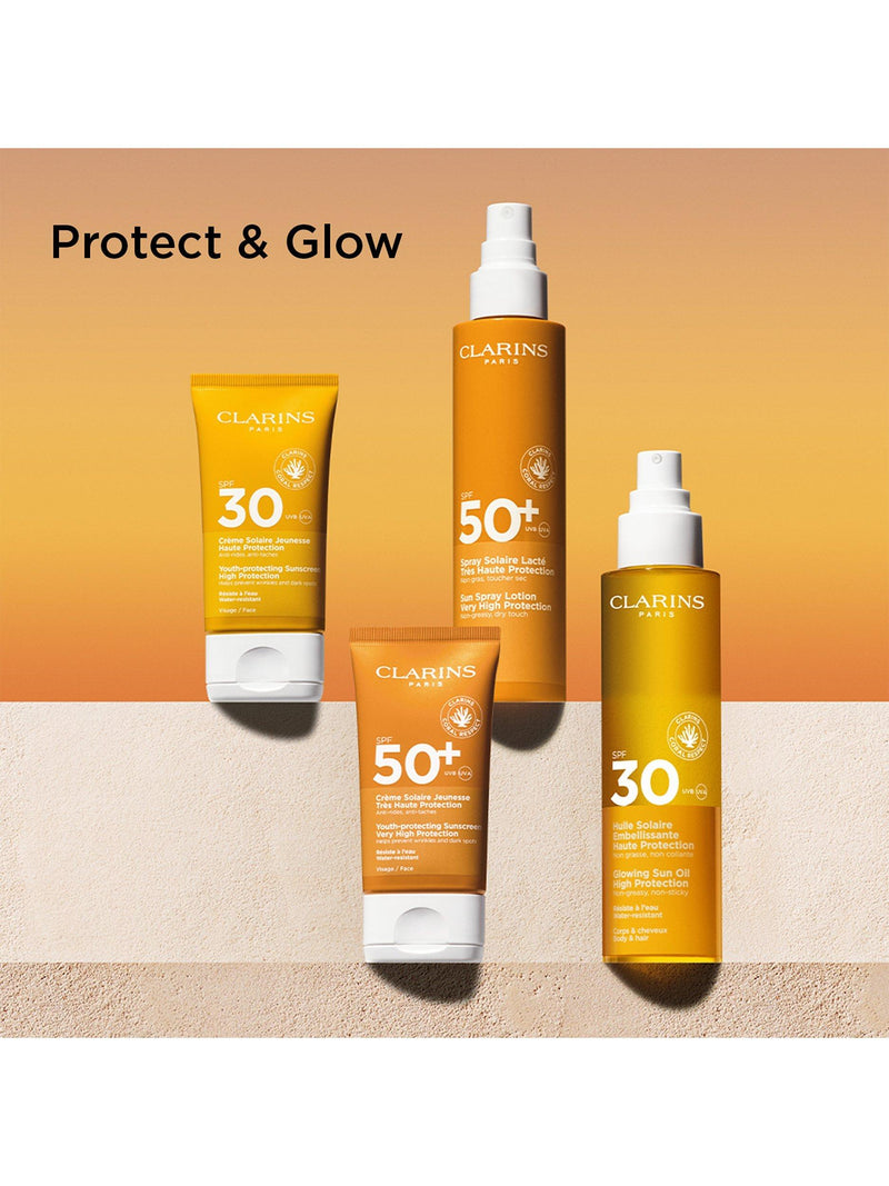 Clarins youth-protecting sunscreen SPF 50+ 50ml - British product