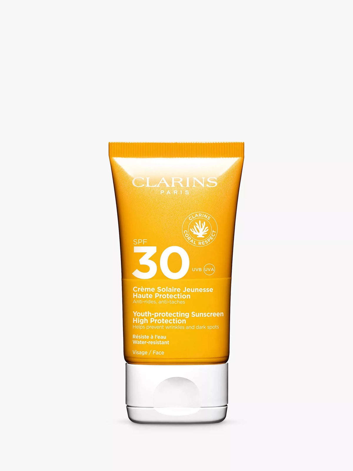Clarins Youth-Protecting Sunscreen SPF 30 50ml - British product