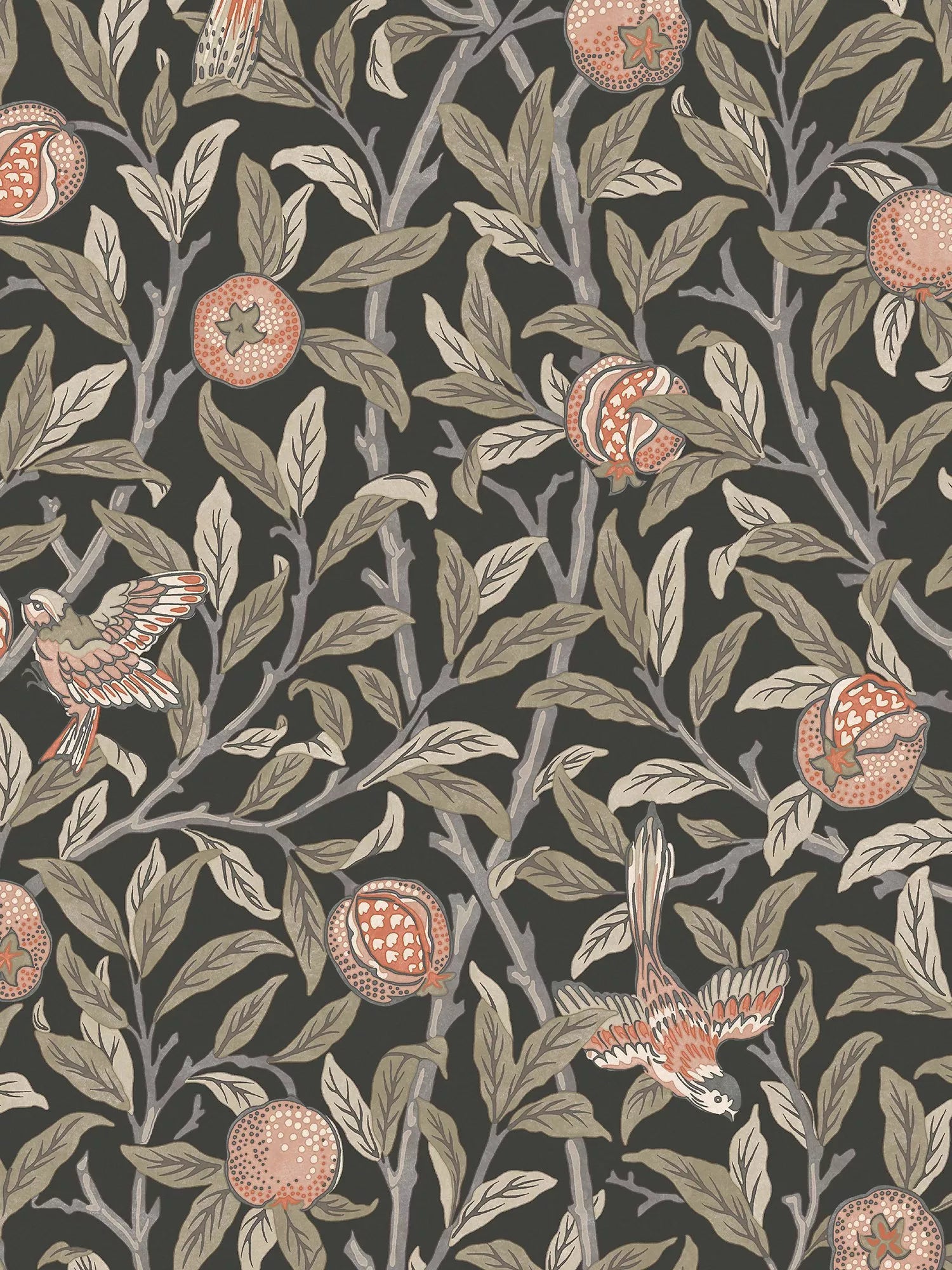 William Morris At Home Bird and Pomegranate wallpaper (British brand)